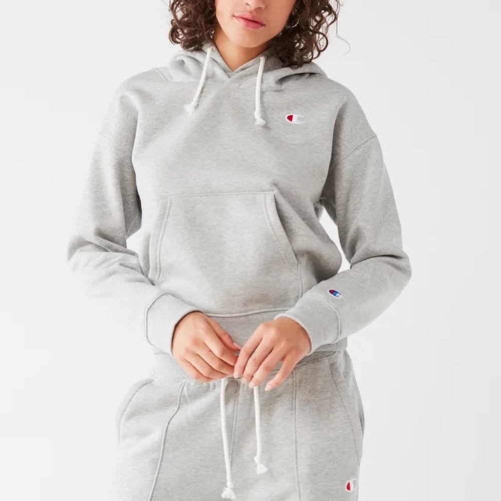 Champion double hood hoodie